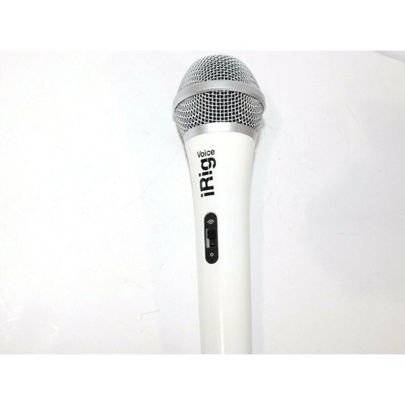 iRig Voice Smartphone / Tablet Mic IK Multimeadia White Karaoke Microphone - Picture 4 of 7